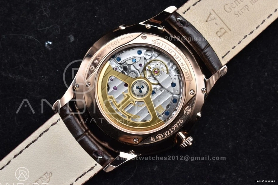 Brown SA925 Strap FreshLook Thin Edition Master on 908 Moon RG 1:1 White Ultra Super APSF Clone Dial Leather Best 0318